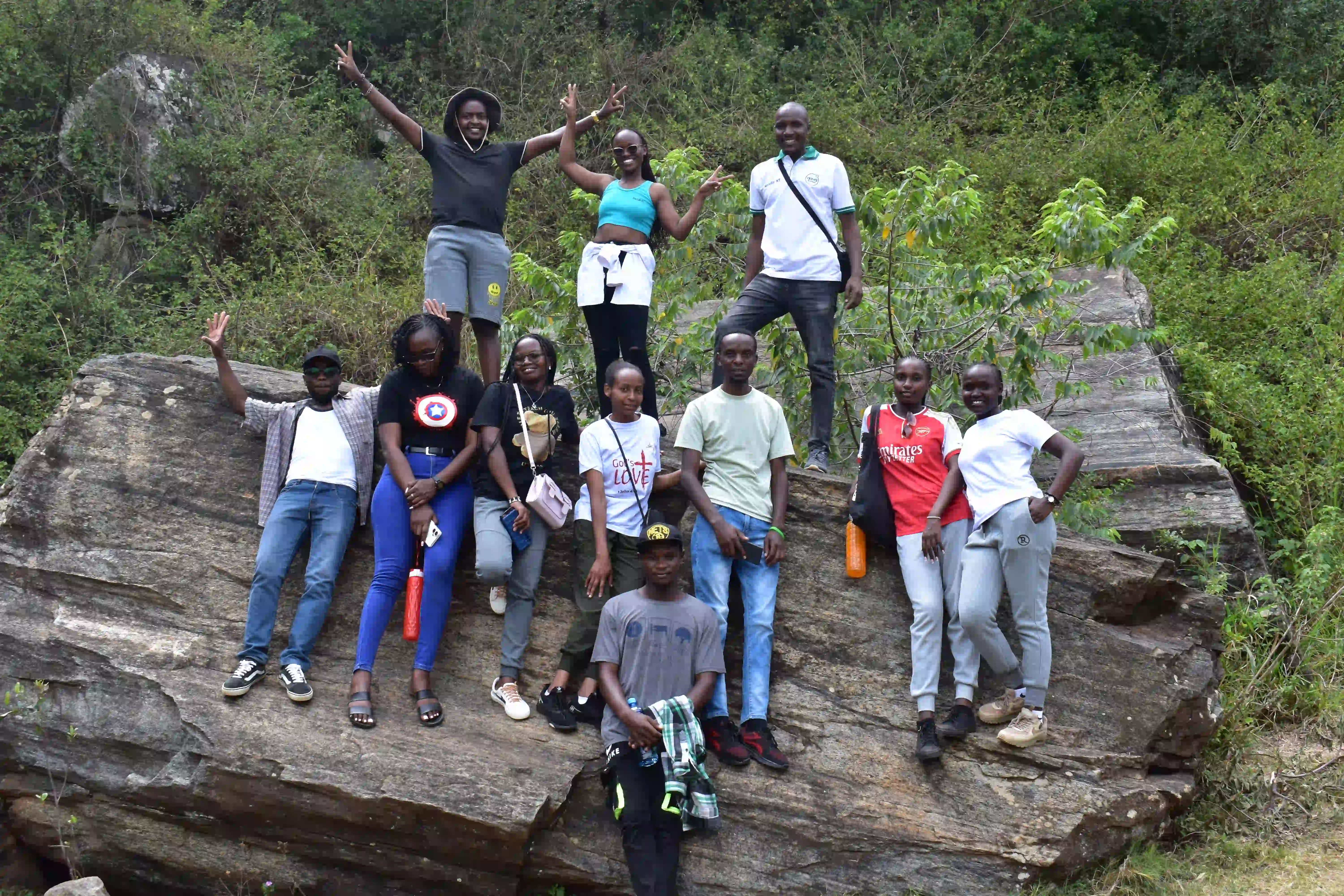 Youth group gathering