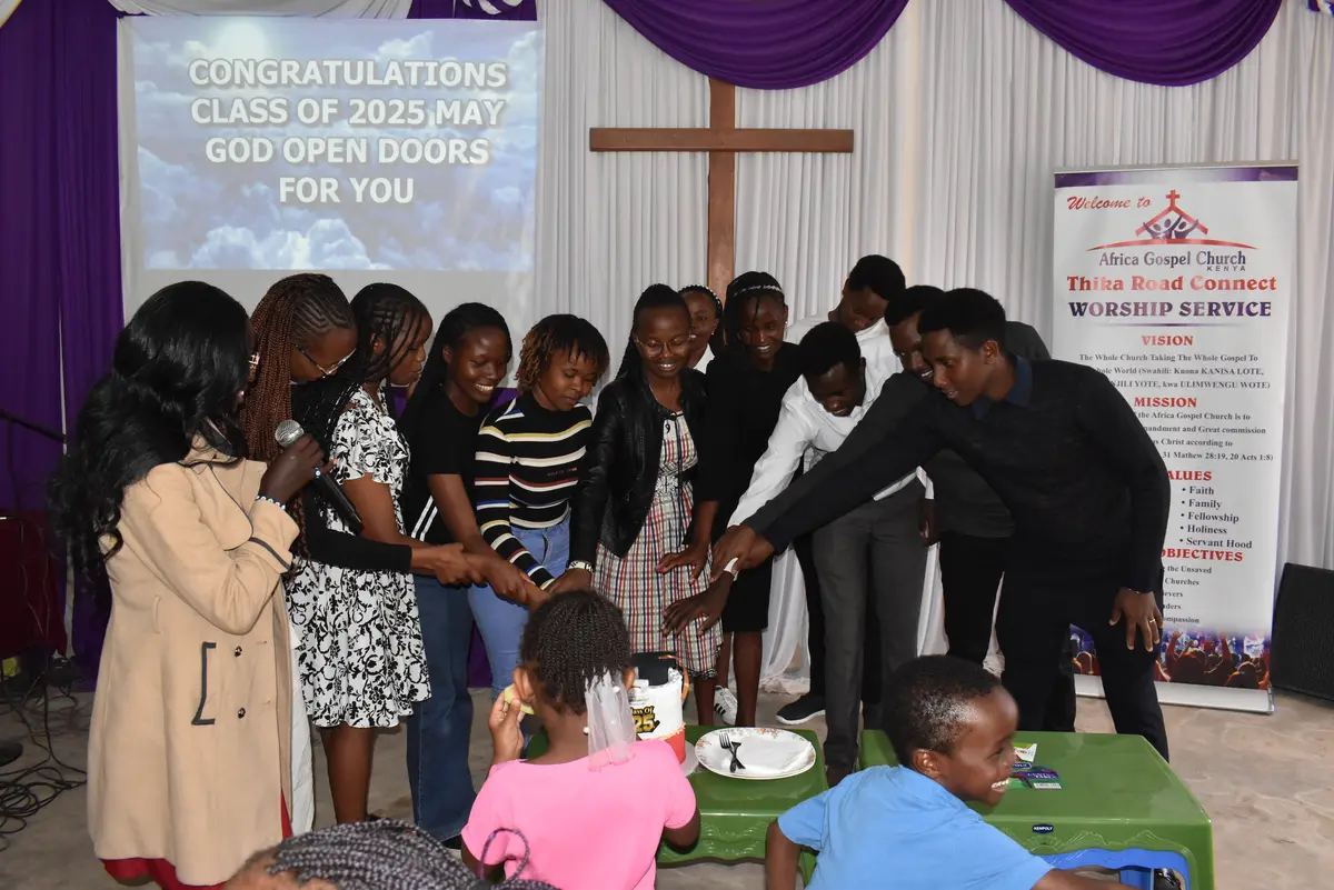 Children graduation celebration