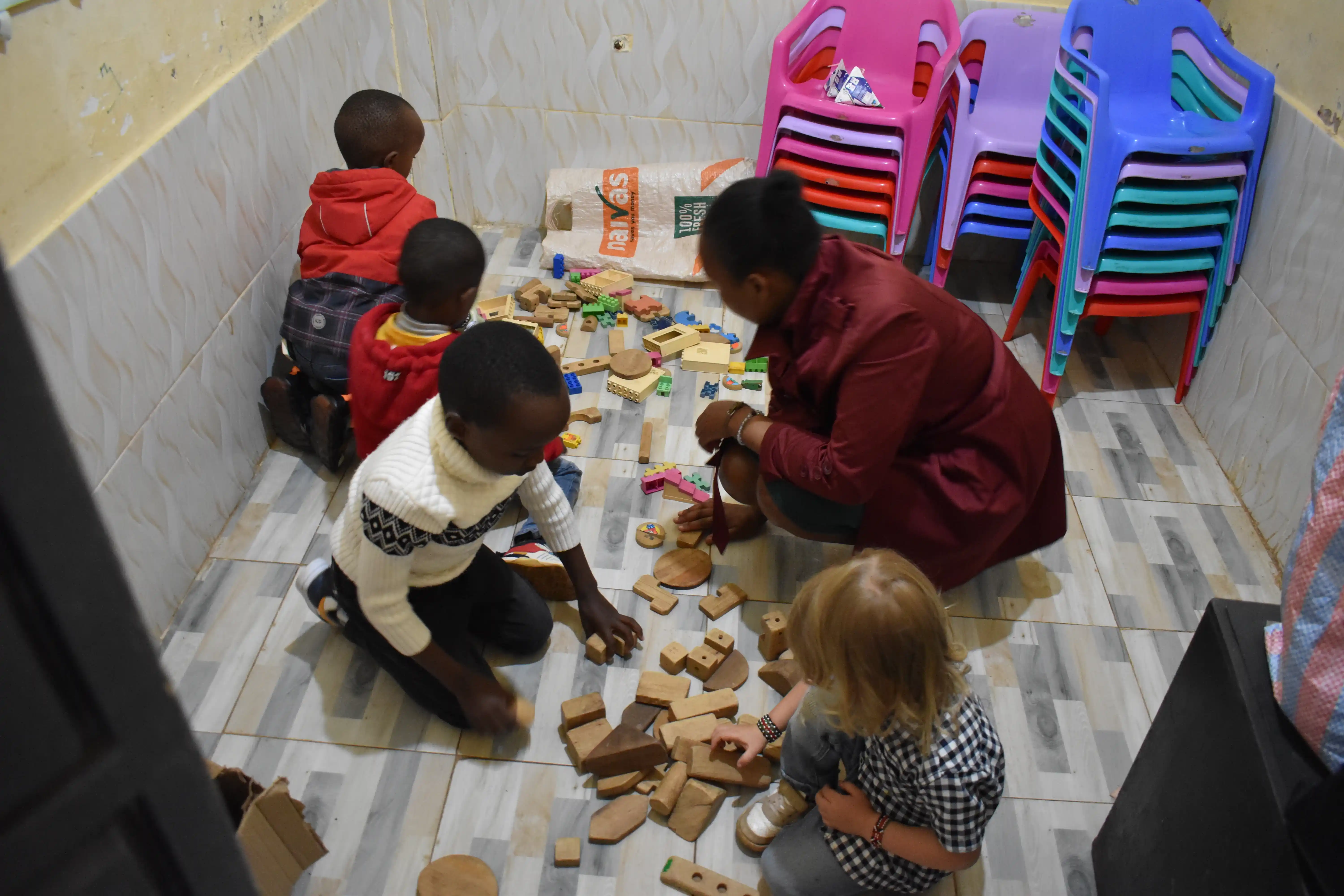 Children in Sunday School