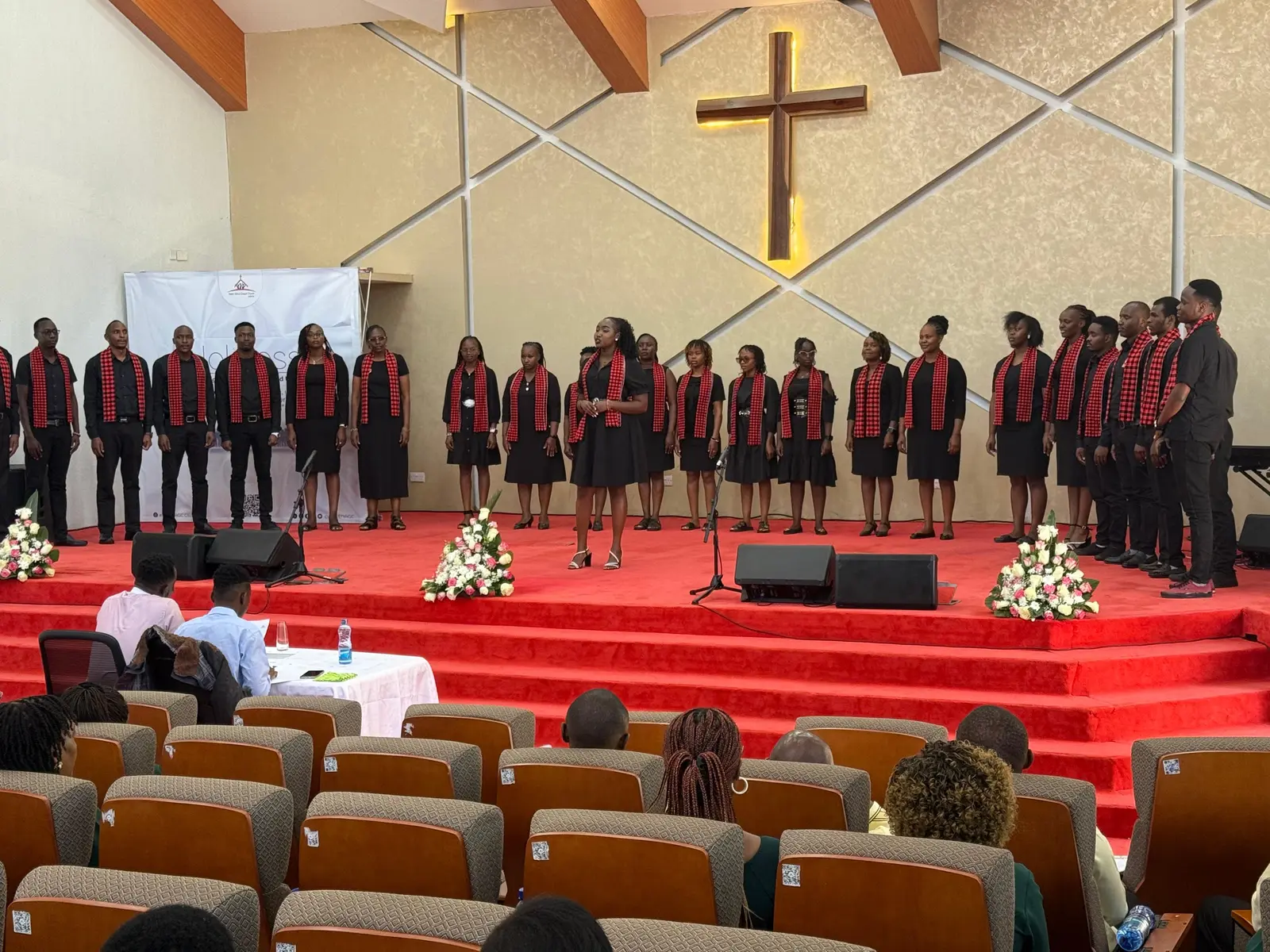 Current worship ministry team portrait